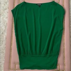 Express Tops - Express Banded Bottom Top Express Tops - Express Banded Bottom Top